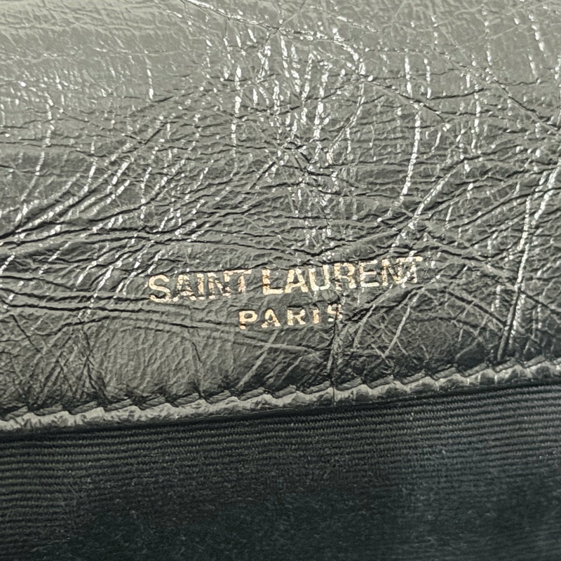 #極新 #全網最便宜 YSL Niki Baby 黑色銀鏈-16