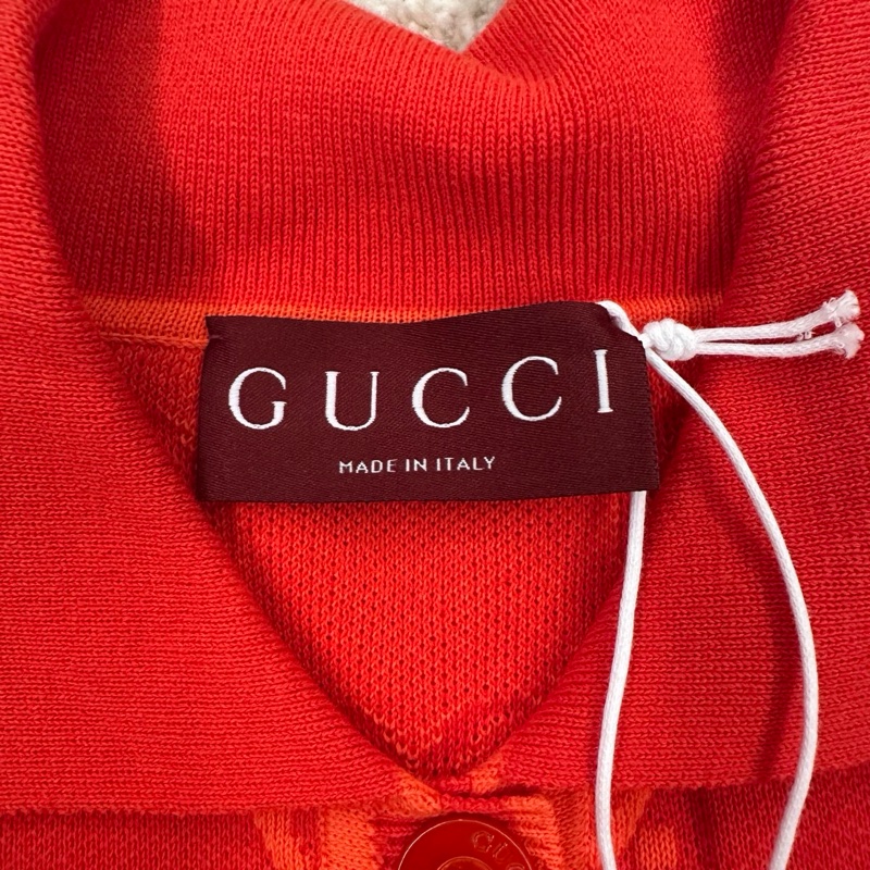 全新 Gucci古馳 GG Polo 連衣裙 紅色 尺碼：S-6