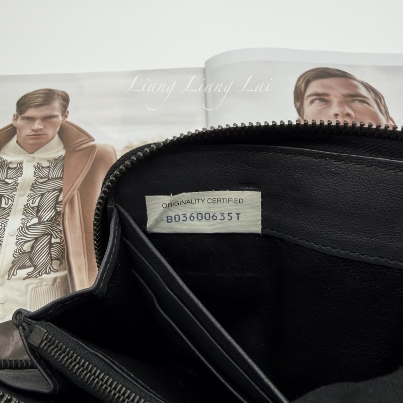 BOTTEGA VENETA BV 經典編織小牛皮拼接拉鍊長夾-3