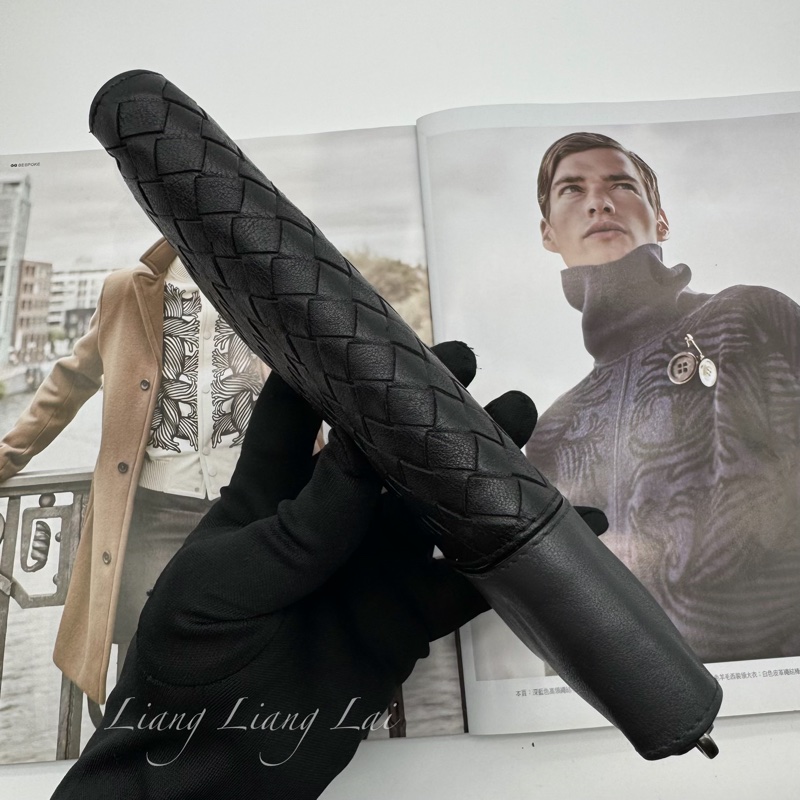 BOTTEGA VENETA BV 經典編織小牛皮拼接拉鍊長夾-19