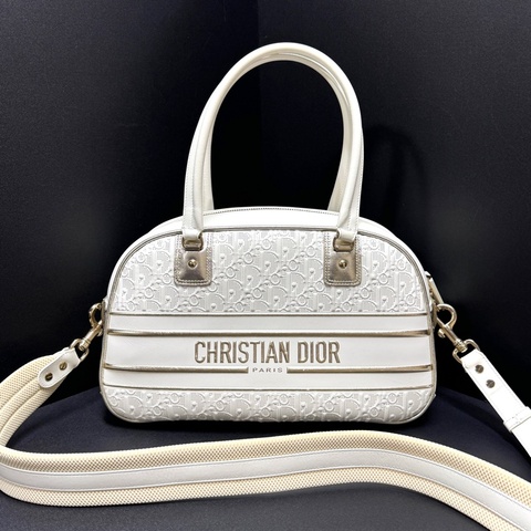 【超！級！新】 Dior Hobo Bowling 超限量款 老花保齡球包 （專櫃155,000）