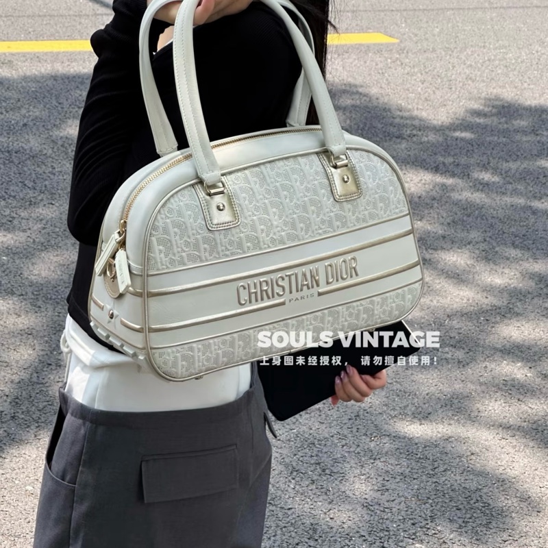 【超!級!新】 Dior Hobo Bowling 超限量款 老花保齡球包 (專櫃155,000)-27