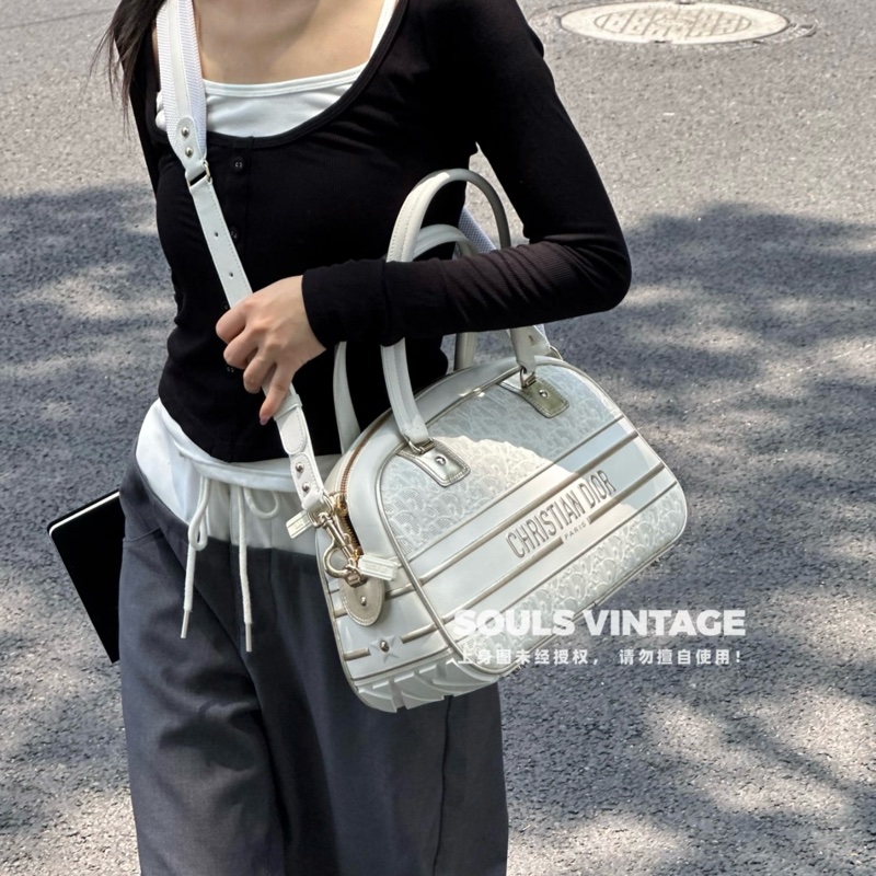 【超!級!新】 Dior Hobo Bowling 超限量款 老花保齡球包 (專櫃155,000)-29