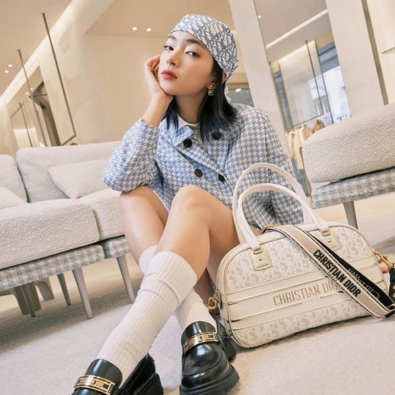 【超!級!新】 Dior Hobo Bowling 超限量款 老花保齡球包 (專櫃155,000)-32