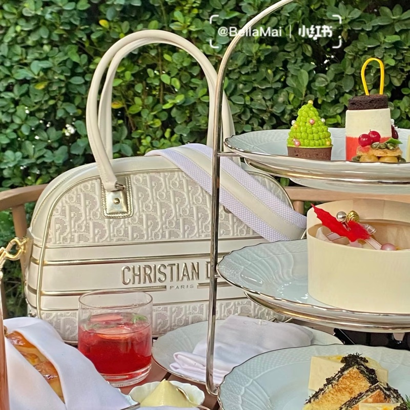 【超!級!新】 Dior Hobo Bowling 超限量款 老花保齡球包 (專櫃155,000)-34