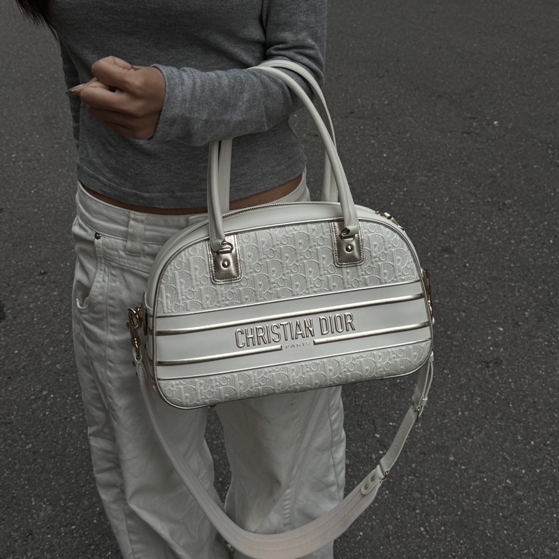 【超!級!新】 Dior Hobo Bowling 超限量款 老花保齡球包 (專櫃155,000)-1