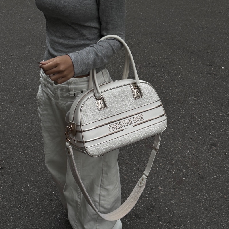 【超!級!新】 Dior Hobo Bowling 超限量款 老花保齡球包 (專櫃155,000)-2