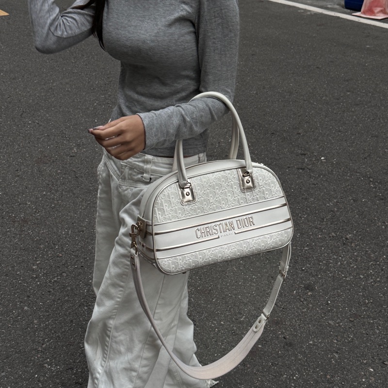 【超!級!新】 Dior Hobo Bowling 超限量款 老花保齡球包 (專櫃155,000)-9