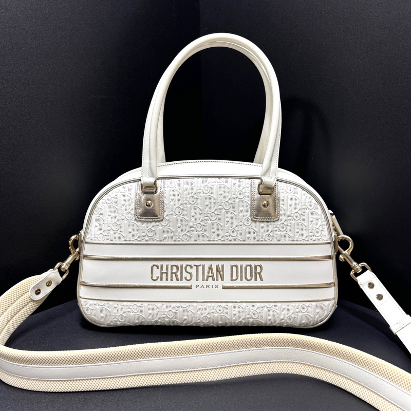 【超!級!新】 Dior Hobo Bowling 超限量款 老花保齡球包 (專櫃155,000)-10