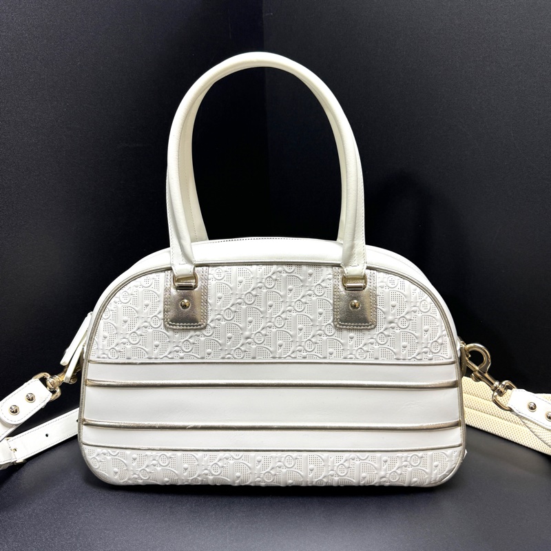 【超!級!新】 Dior Hobo Bowling 超限量款 老花保齡球包 (專櫃155,000)-11