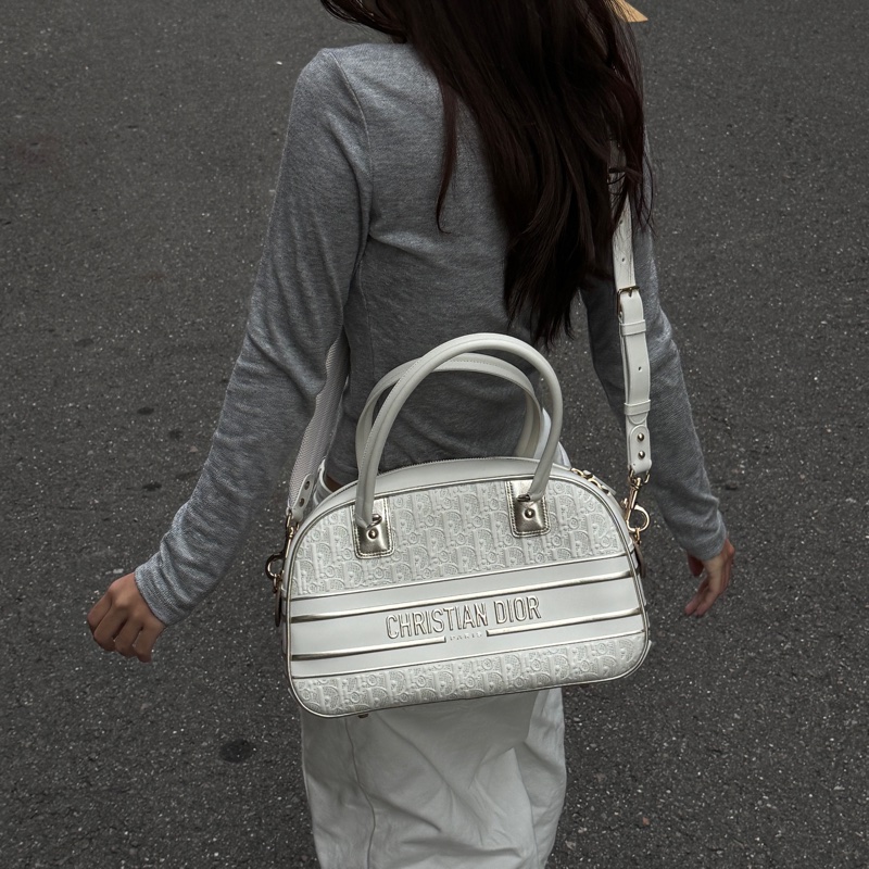 【超!級!新】 Dior Hobo Bowling 超限量款 老花保齡球包 (專櫃155,000)-36