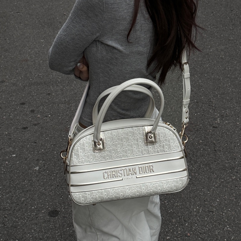 【超!級!新】 Dior Hobo Bowling 超限量款 老花保齡球包 (專櫃155,000)-37