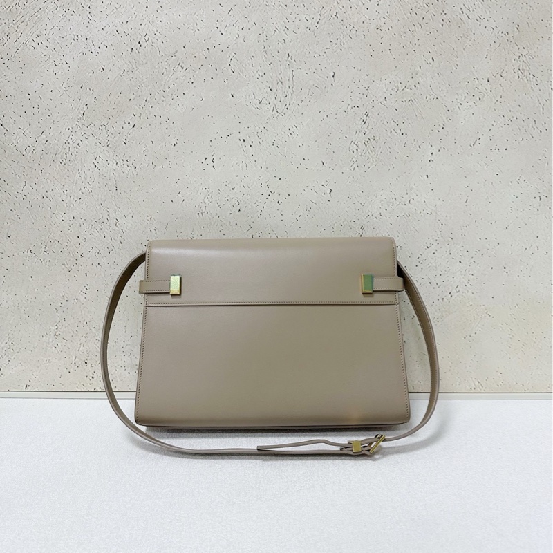 Saint Laurent 聖羅蘭 曼哈頓包 奶茶色 中號-1