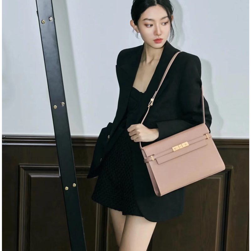 Saint Laurent 聖羅蘭 曼哈頓包 奶茶色 中號-6
