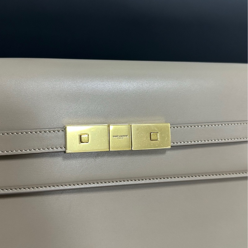 Saint Laurent 聖羅蘭 曼哈頓包 奶茶色 中號-18