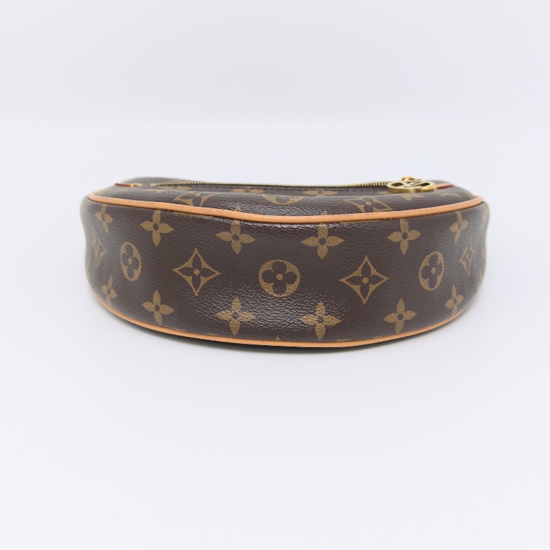 LV LOOP經典老花手提肩背月亮包 23*12*6.5 芯片款 98新配件塵袋購證吊牌-4