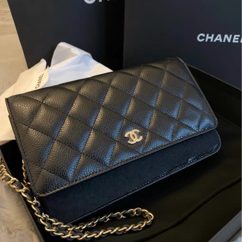 全網最低價 Chanel Woc 黑金 全新未用