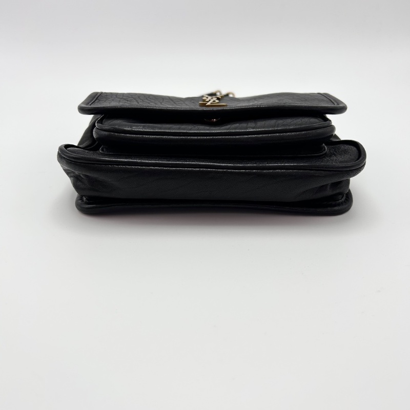 YSL新款黑金mininiki鏈條肩背斜背包 18*13*5 99新配件盒子塵袋購證-4