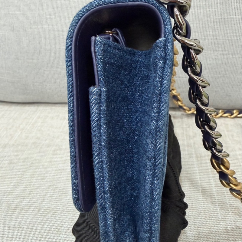 CHANEL 19丹寧/牛仔 WOC-7