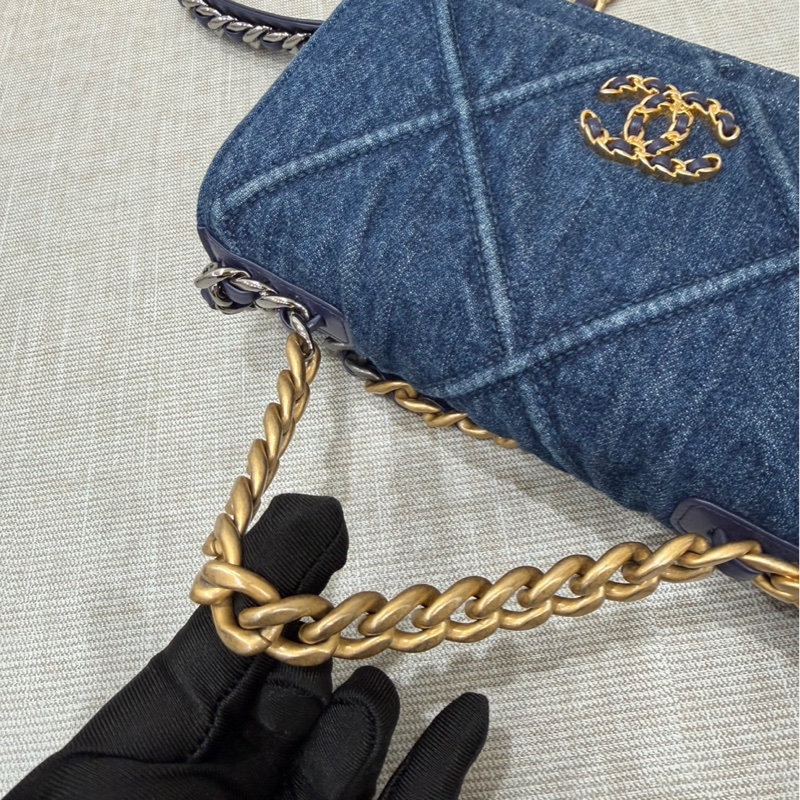 CHANEL 19丹寧/牛仔 WOC-15