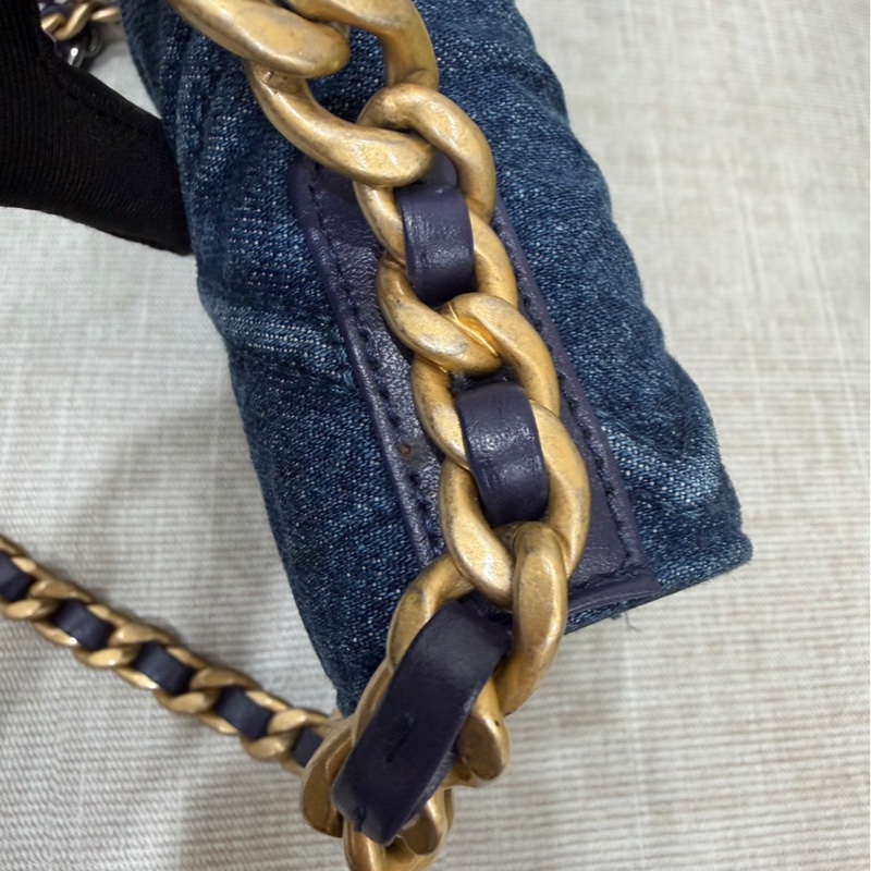 CHANEL 19丹寧/牛仔 WOC-16