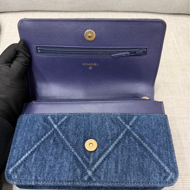 CHANEL 19丹寧/牛仔 WOC-18