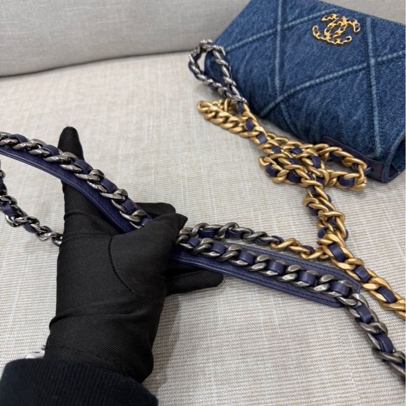 CHANEL 19丹寧/牛仔 WOC-30