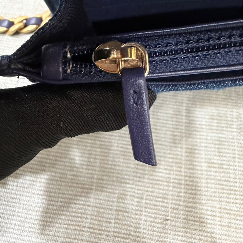 CHANEL 19丹寧/牛仔 WOC-40