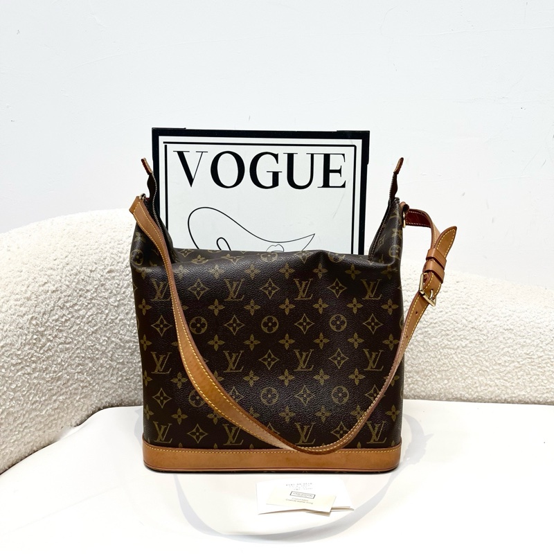 LV/路易威登 經典老花滿印 莎朗斯通聯名款手提單肩包 容量大 超實用 尺寸：30*30cm-1