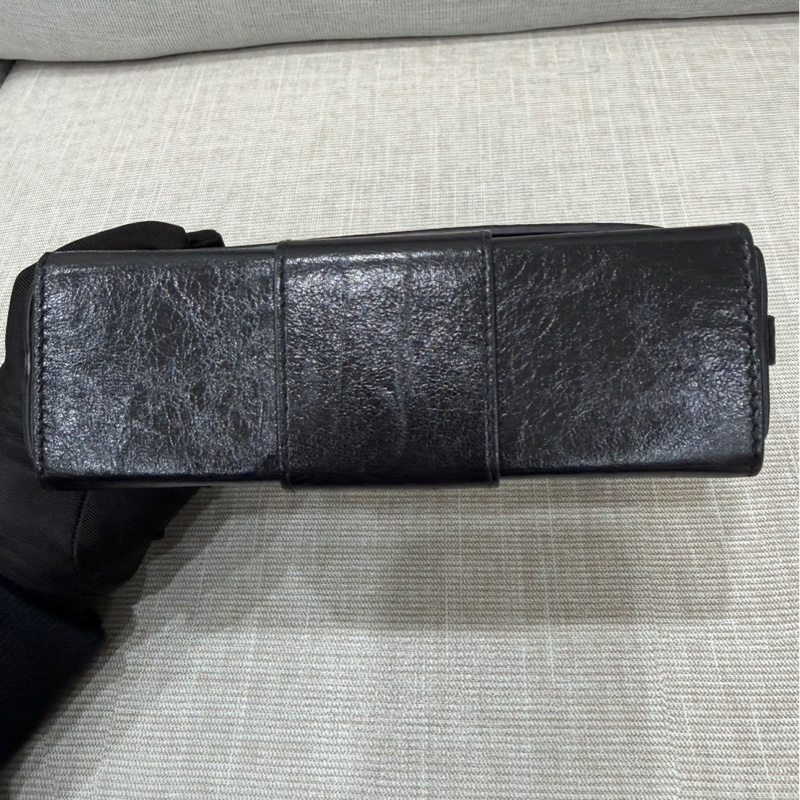 DIOR 30Montaigne 蒙田Box黑色牛皮/油蠟皮金扣 肩背包 斜背包-39