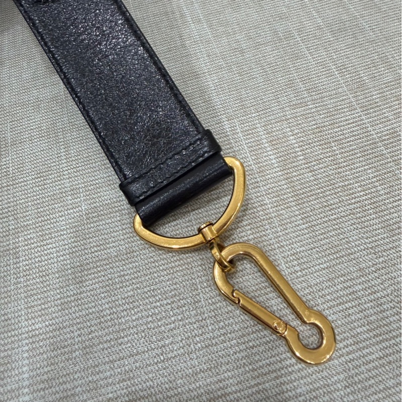 DIOR 30Montaigne 蒙田Box黑色牛皮/油蠟皮金扣 肩背包 斜背包-60