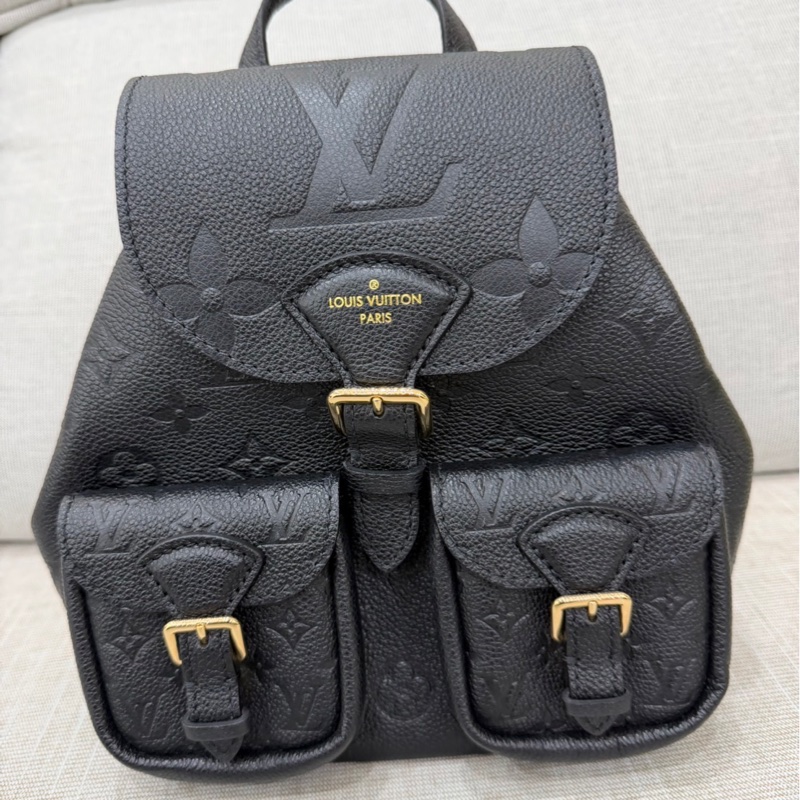 LV M47072 Backup 新款後背包黑色-7