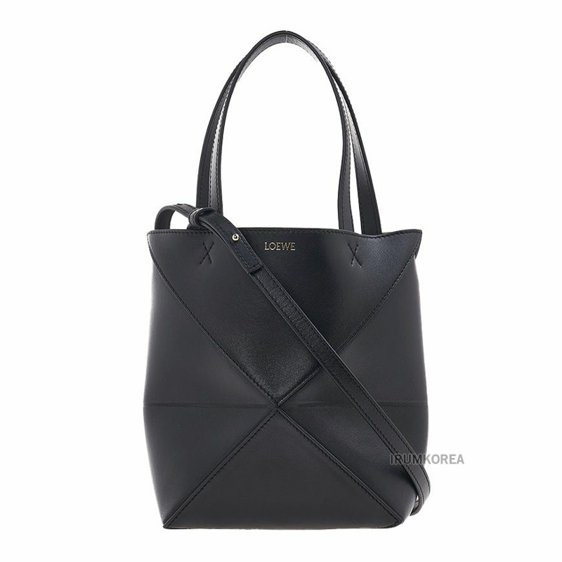 LOEWE 迷你拼圖折疊手提袋-9