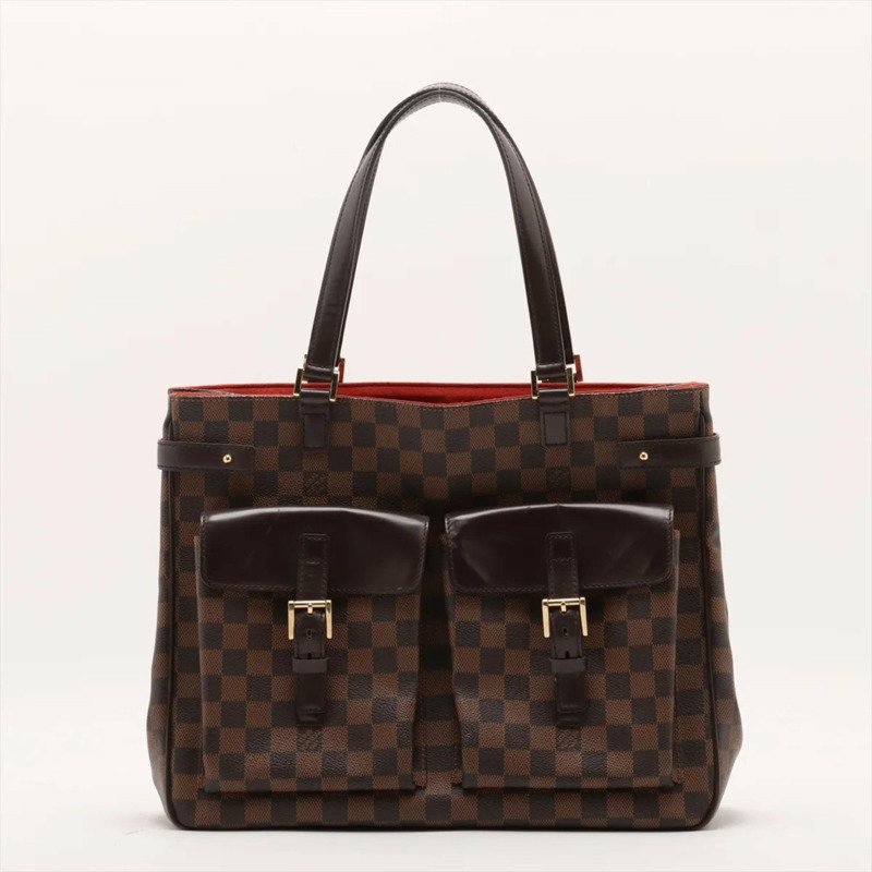 路易威登 Damier Uzes N51128 女士單肩皮革托特包-0