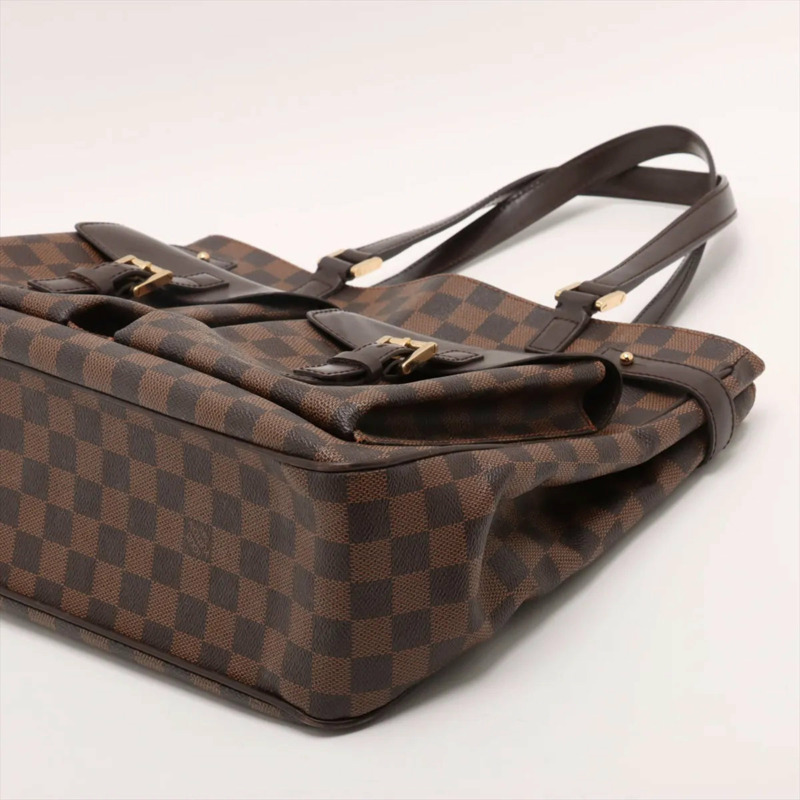 路易威登 Damier Uzes N51128 女士單肩皮革托特包-2