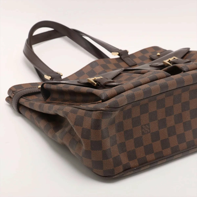 路易威登 Damier Uzes N51128 女士單肩皮革托特包-3