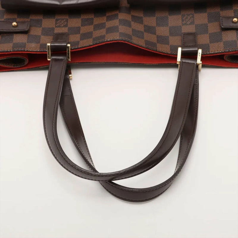 路易威登 Damier Uzes N51128 女士單肩皮革托特包-4