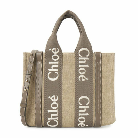 CHLOE 小型 Woody 手提包 CHC23AS397L17 036
