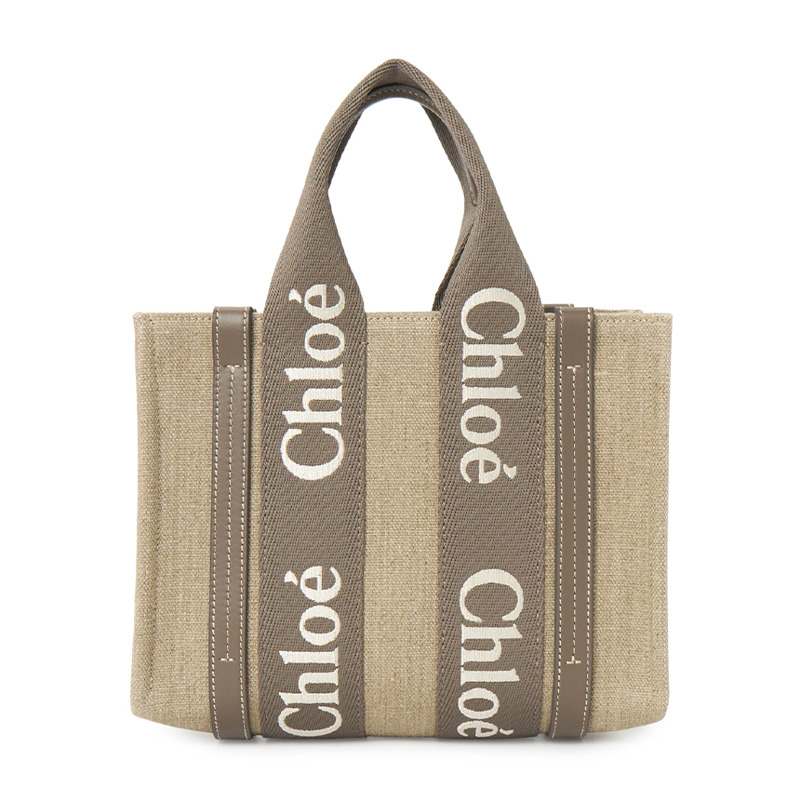 CHLOE 小型 Woody 手提包 CHC23AS397L17 036-3