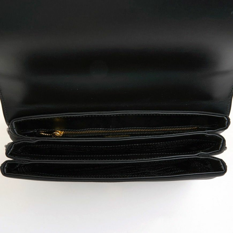 PRADA Saffiano 鏈條單肩包(牛皮)1BD009 ZMY F0632-7