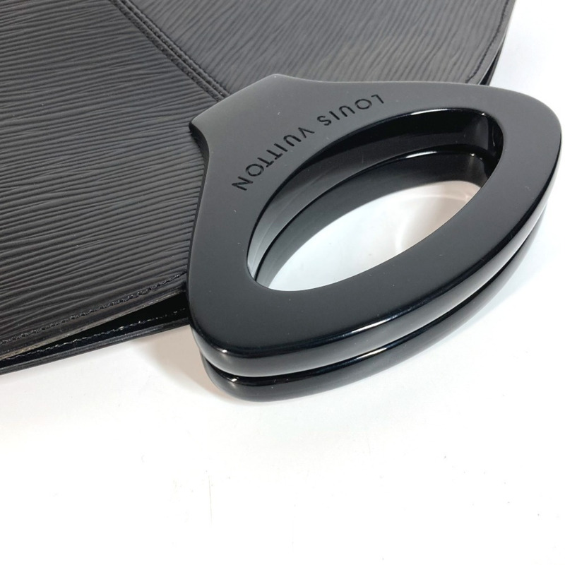 路易威登 M52682 Epi Demilune 女士皮革手提包,黑色-2