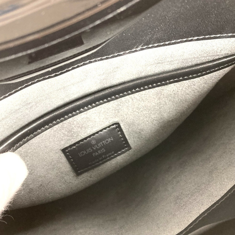 路易威登 M52682 Epi Demilune 女士皮革手提包,黑色-8