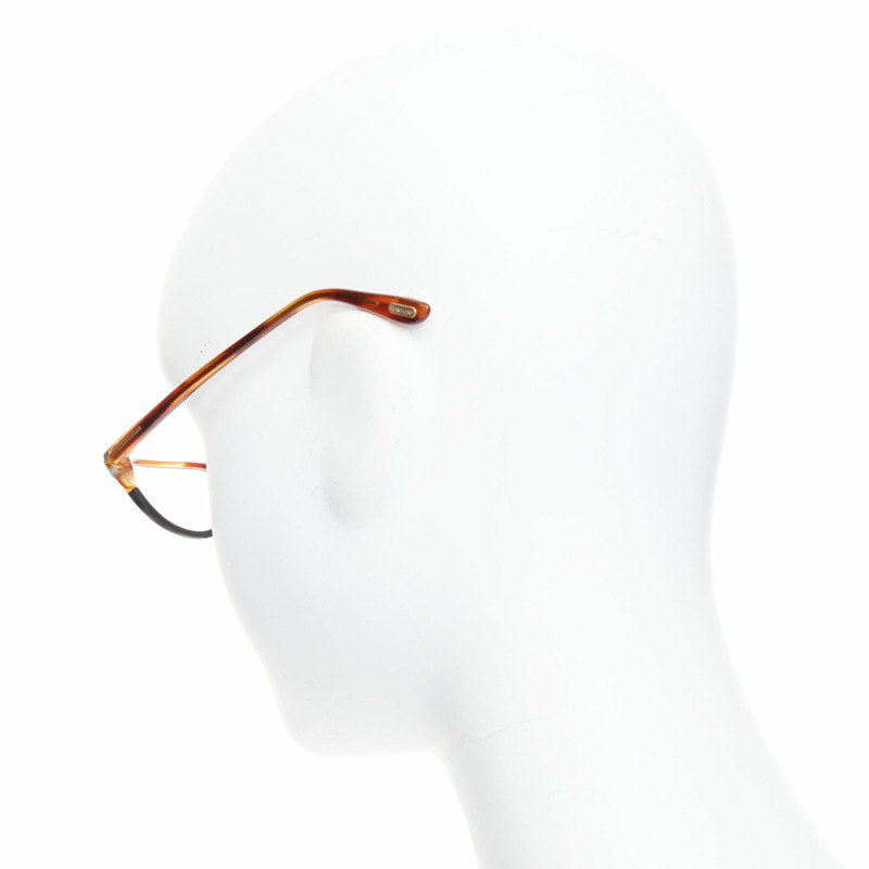 TOM FORD TF5117 brown tortoise half sphere prescription reading glasses-4