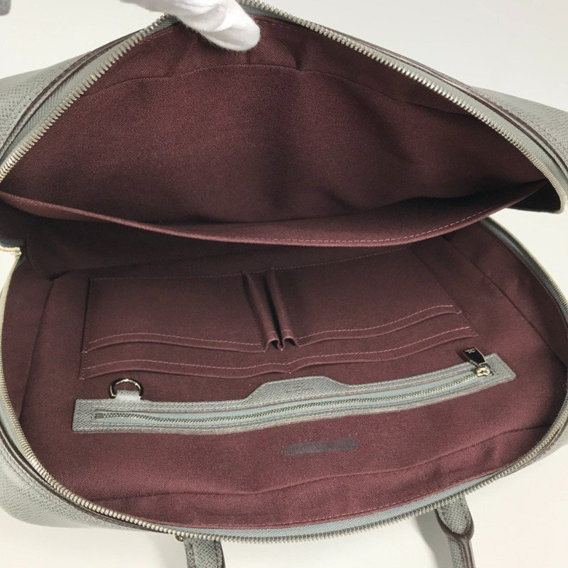 路易威登 (LOUIS VUITTON) 男士 Taiga Neo Igor 手提包/托特包/公事包/商務包/皮革包/冰河灰-9