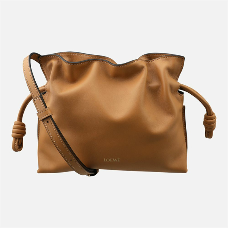 LOEWE 火烈鳥迷你手拿單肩包 暖沙漠色 A411FC2X73 2586-0