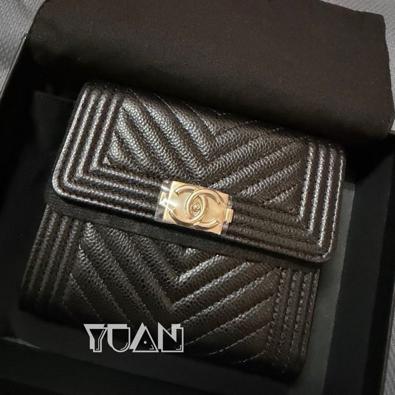 香奈兒三折短夾-0