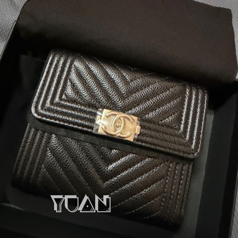 香奈兒三折短夾-6