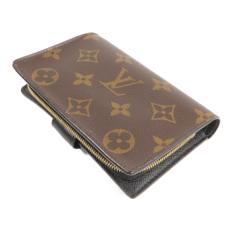 LOUIS VUITTON Monogram/Monogram Giant Reverse Juliet Wallet金扣錢包-4
