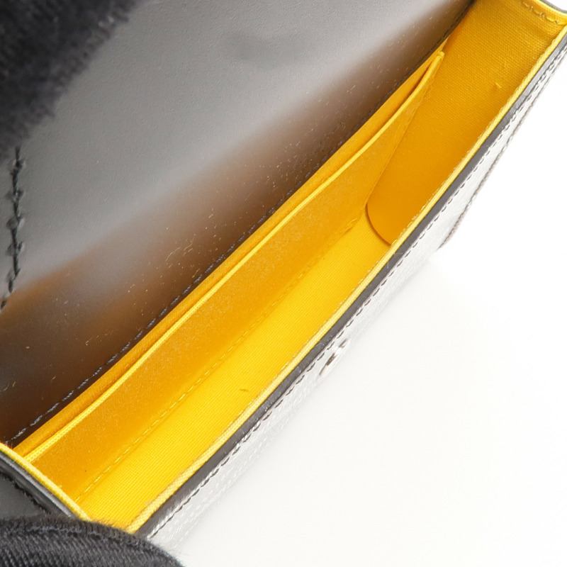 GOYARD 塗層帆布Monte Carlo Mini Case Pouch銀扣手拿包-5