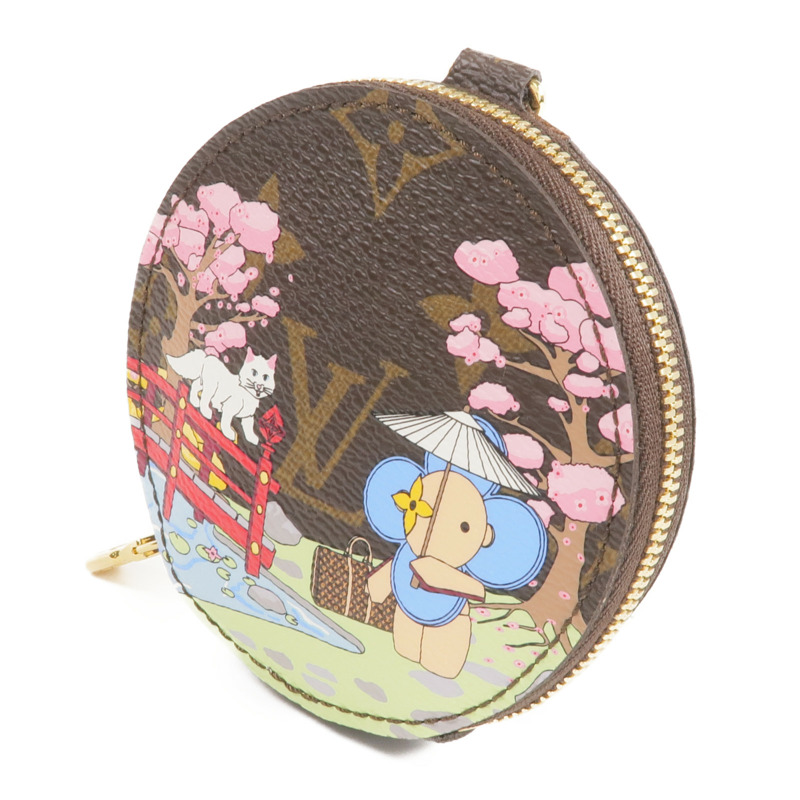 LOUIS VUITTON Monogram Coin Case金扣零錢包-1